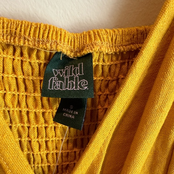 Wild Fable Linen Blend Sundress NWT - Picture 4 of 12